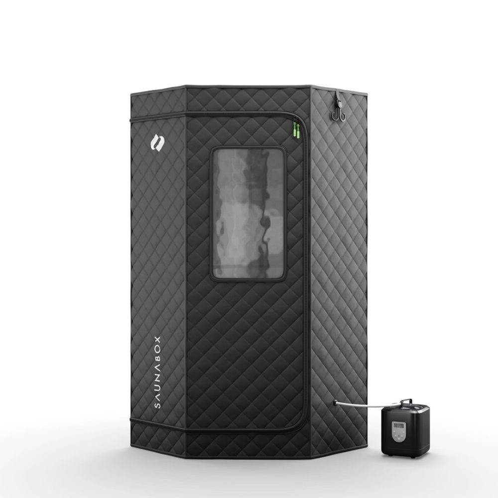 SaunaBox Portable Sauna in Black, SaunaBox, At Home Sauna